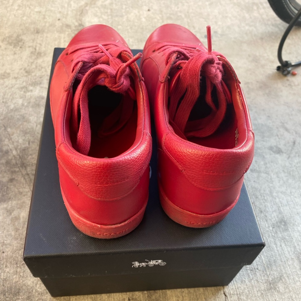 Size 8.5 Coach mens shoes - Picture 2 of 4